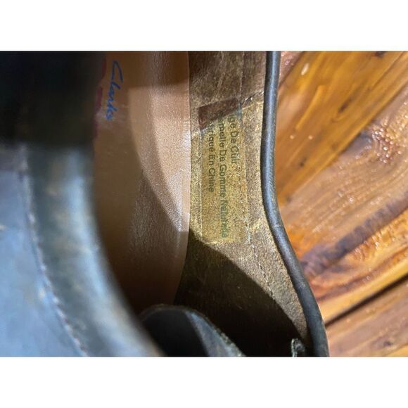 Clarks originals wallabee dark brown leather size 9.5 - Picture 8 of 16